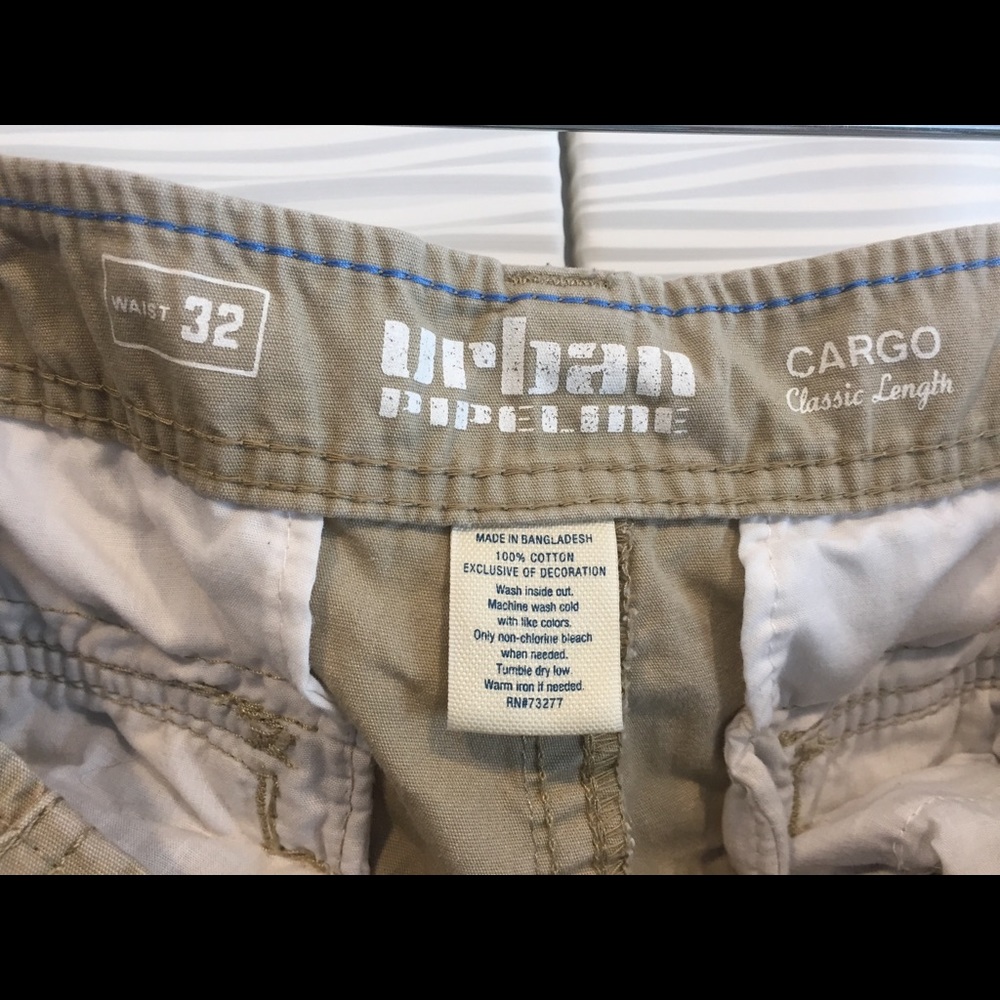 Men’s Urban Pipeline cargo shorts - khaki